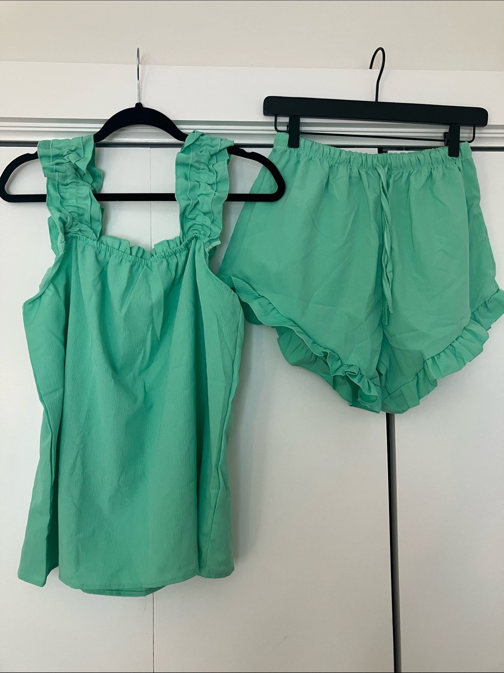 Seafoam green sleep set